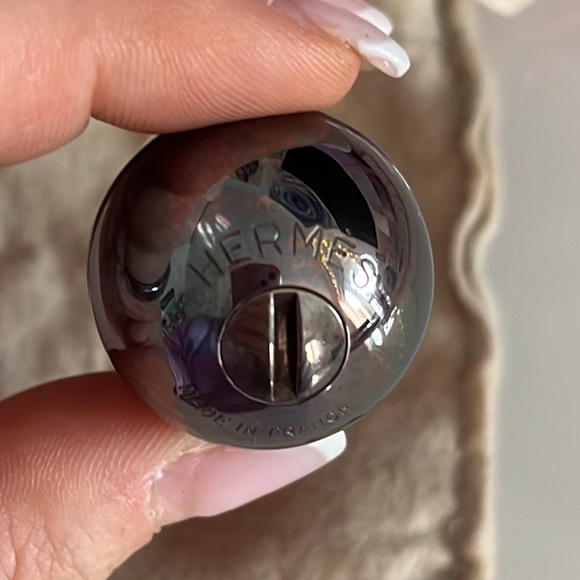 Vintage Hermes Self-Balancing Pen Sterling Silver
Plate Ballpoint Made in France - Picture 6 of 12